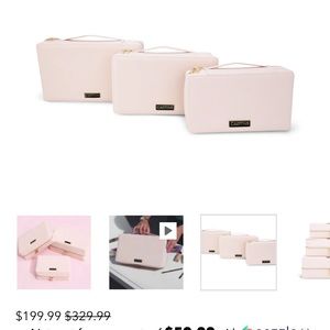 Medium Captiv8 Blush Portfolio - Makeup Travel Bag